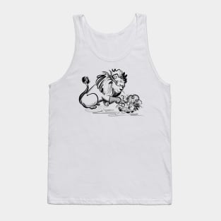 Careful Lion Tank Top